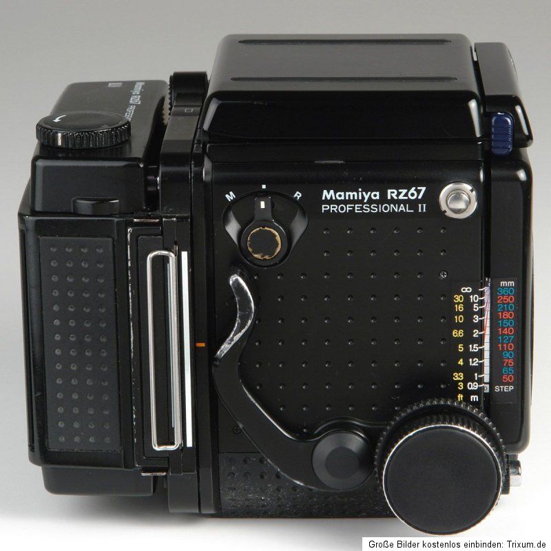 MAMIYA RZ 67 PRO II mit Cassette und SEKOR 127/3,8