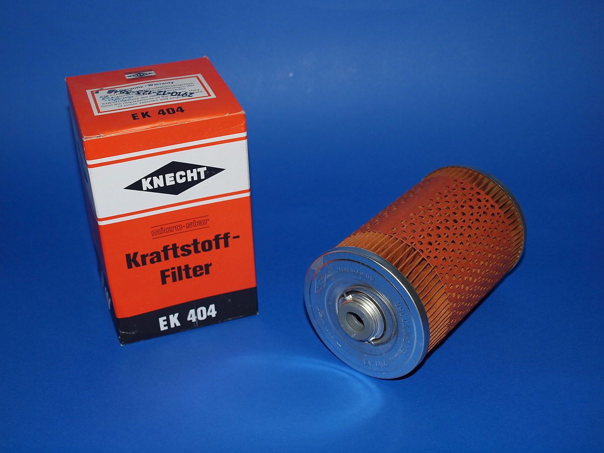 Kraftstoff Filter KNECHT Fuel EK 404 Diesel Bundeswehr Bw