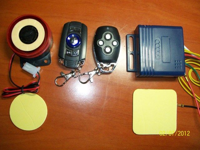 Alarma para moto, Alarm for motorcycle.