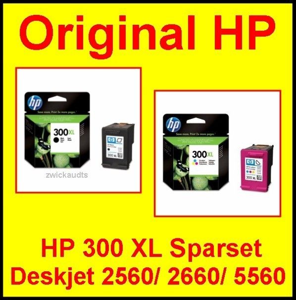 orig Patronen HP 300 XL Set Deskjet F4210 F4224 F4272 F4280 ENVY D410a