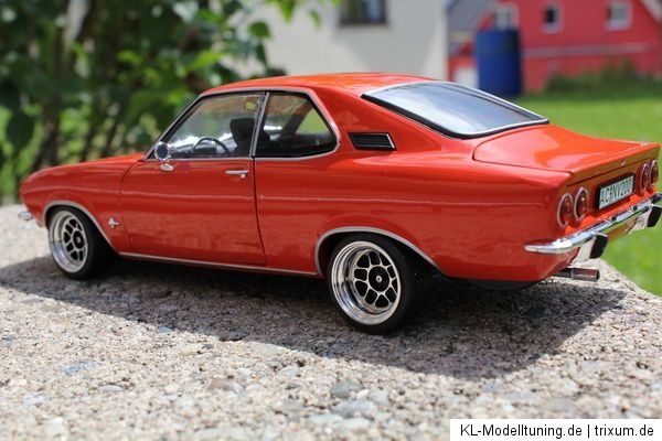 Opel Manta A Umbau Tuning KL Alufelgen ATS 118