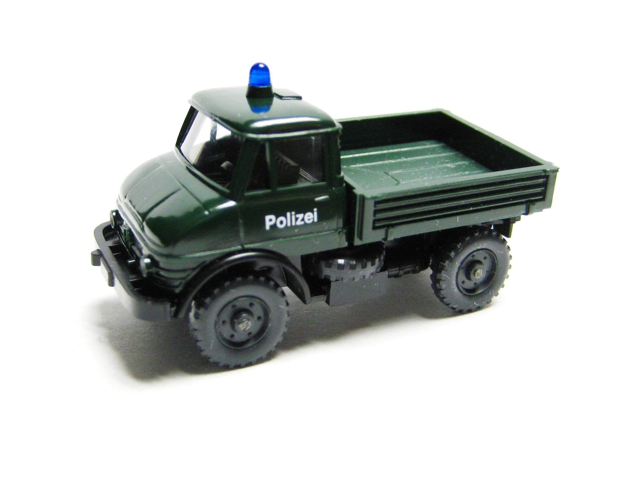 Wiking 990 24.3 Mercedes Unimog 406 Polizei Pritsche