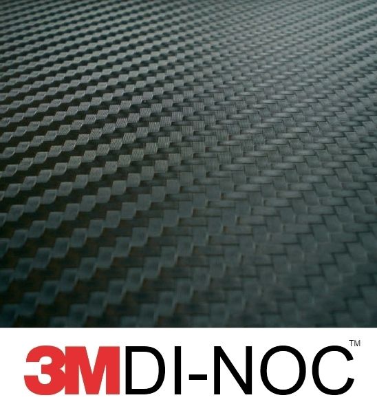 3M™ DI NOC™ Carbonfolie CA 421 25x122cm (=45,88€/m²) Schwarz