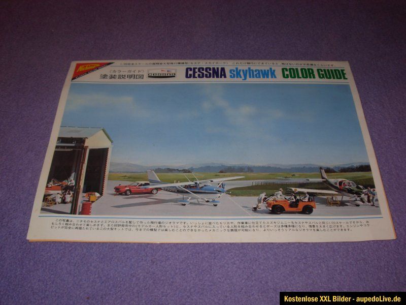 Cessna 172 Skyhawk Bausatz 120 von Nichimo Plastic Color Model