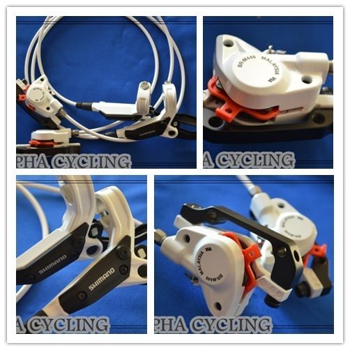 New Shimano BR M445/M446 Hydraulic Disc Brakes Set