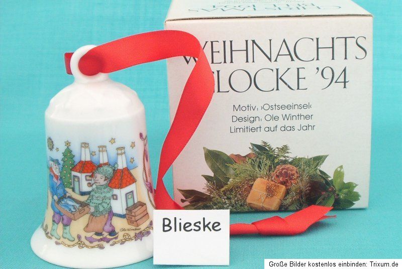 Hutschenreuther Weihnachtsglocken Porzellan 1978 bis 1999