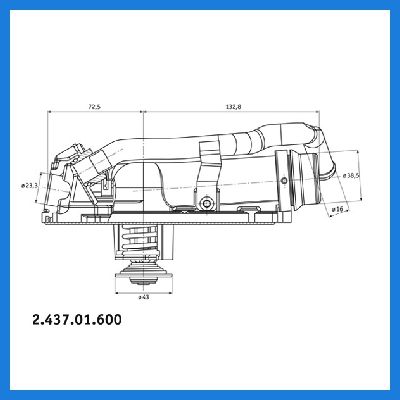 Kühlmittel BEHR THERMOT TRONIK 2.437.01.600 VW PASSAT (3B3) 4.0 W8 4