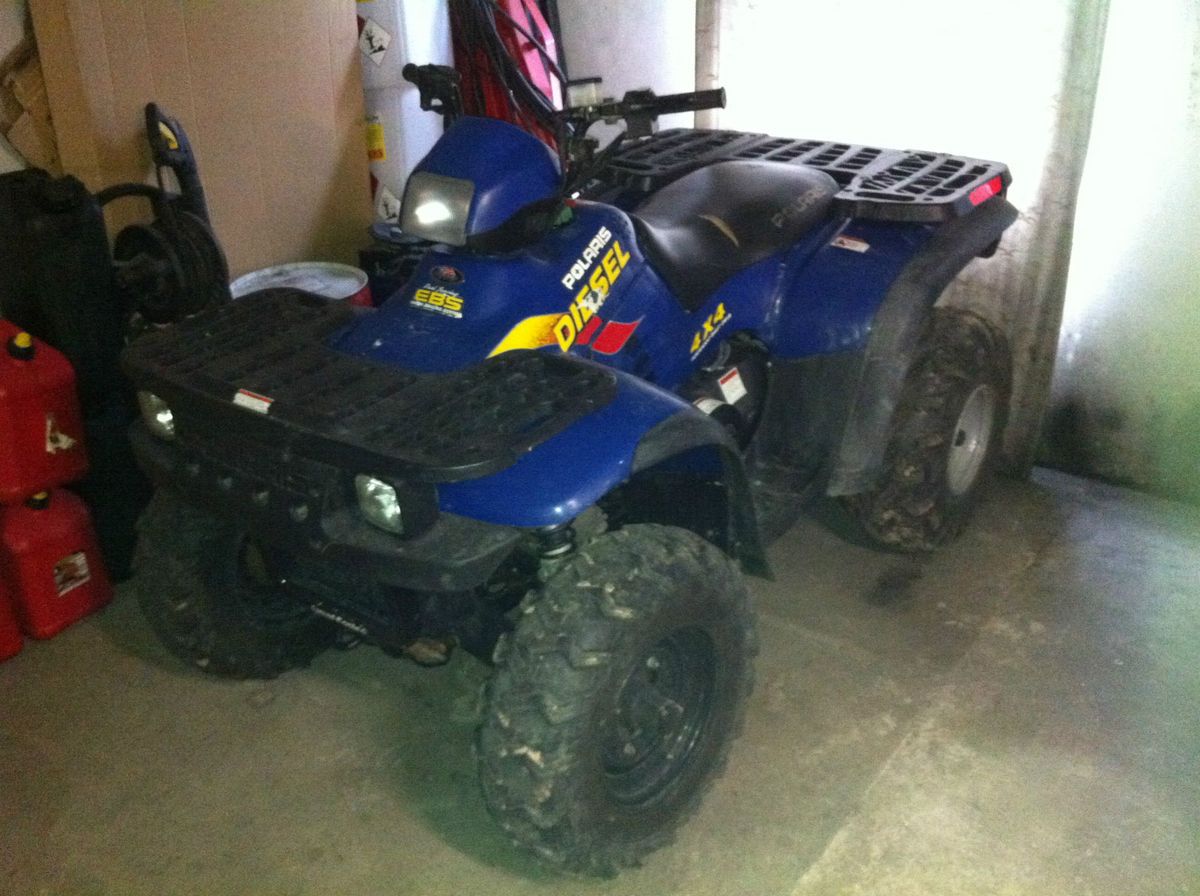 Polaris Sportsman ATV Quad 455 Diesel Ranger 3L Diesel Verbrauch