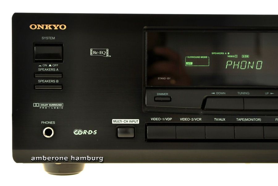 ONKYO TX SV444 STEREO RECEIVER MIT DOLBY SURROUND