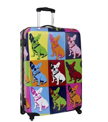 1191HA6109 Saxoline BULLDOG Trolley Koffer Hartschale 4 Ro. 61 cm