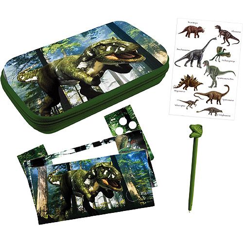 Brooklyn Dino Set Tasche Hard Case Motiv Folie Stift für Nintendo DSi