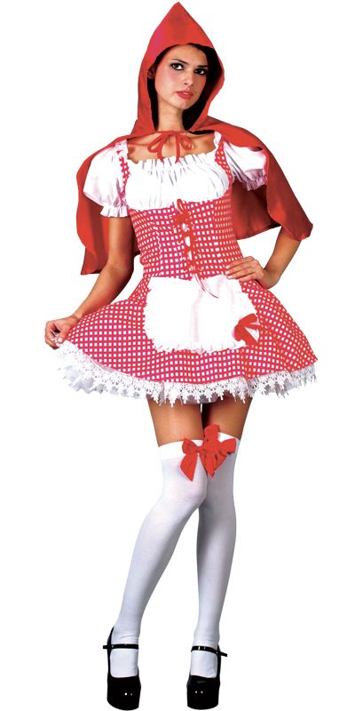Sexy Rotkäppchen Verkleidung für Frauen Karneval Fasching Halloween