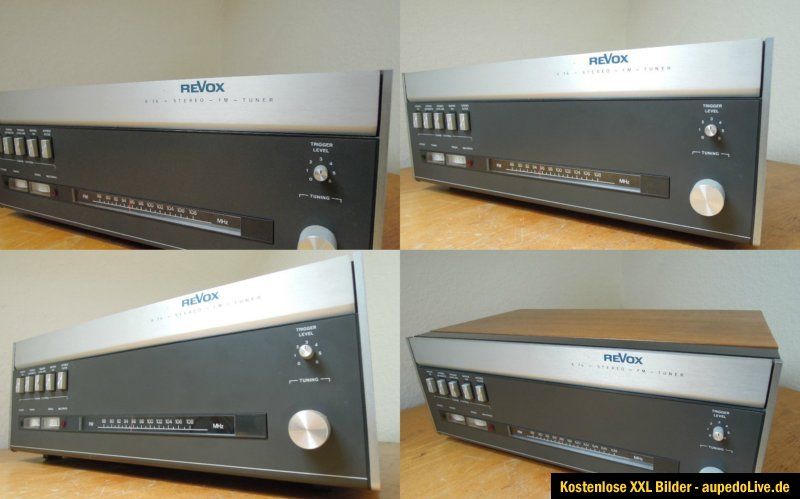 DUMMY 70er Jahre REVOX A 76 Stero Fm Tuner, Dummy, Attrappe,seltene