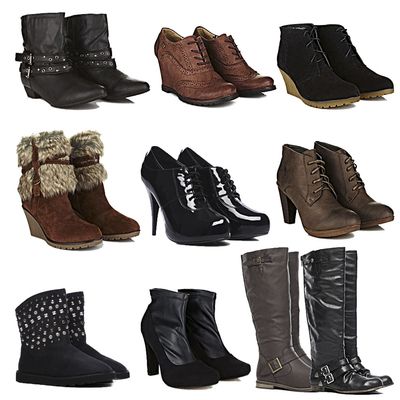 NEU Damenstiefel Stiefel Stiefeletten Wedges Pumps Schuhe Damenschuhe