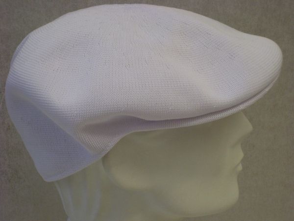 Kangol Tropic weiss Flatcap 504 Pepe Mütze Sommerkappe