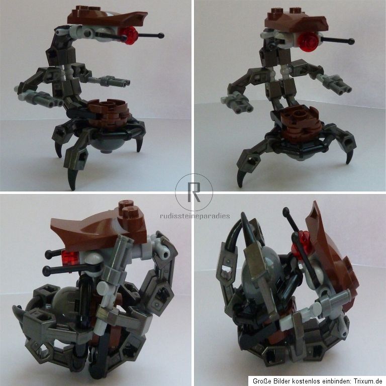Lego Star Wars Figur Droideka Droidika Destroyer Battle Droid 7877