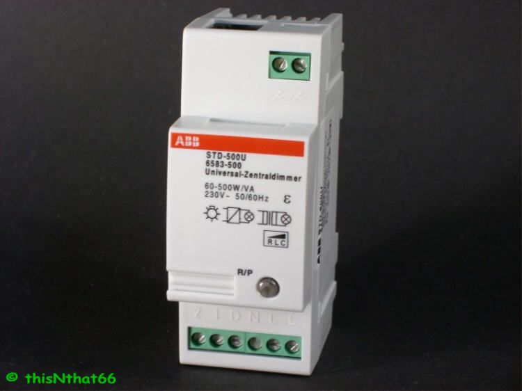  Leistungsdimmer STD 500U o. 6583 500 f. EIB KNX Steuerbaustein neu