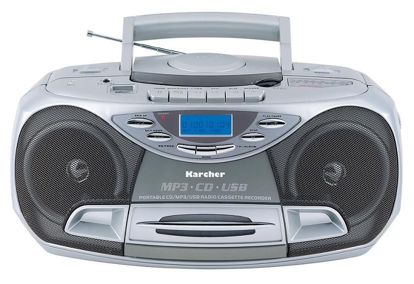 Stereo Radiorecorder Radio  CD Player Kassette USB