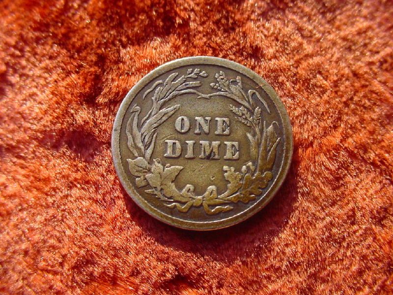 AMERICAN ONE DIME 1907 506