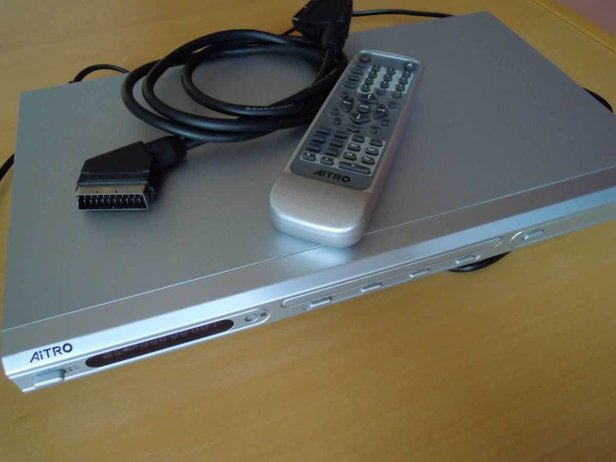 DVD Player AITRO 514 DVD inkl. SCART Kabel Surraund 5.1