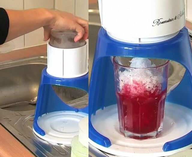 GRANITA MACCHINA PER GRANITE GUSTOSE FATTE A CASA NUOVA