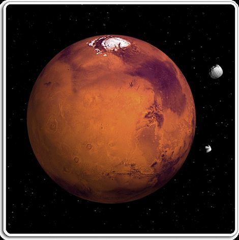 3D Mousepad Mars