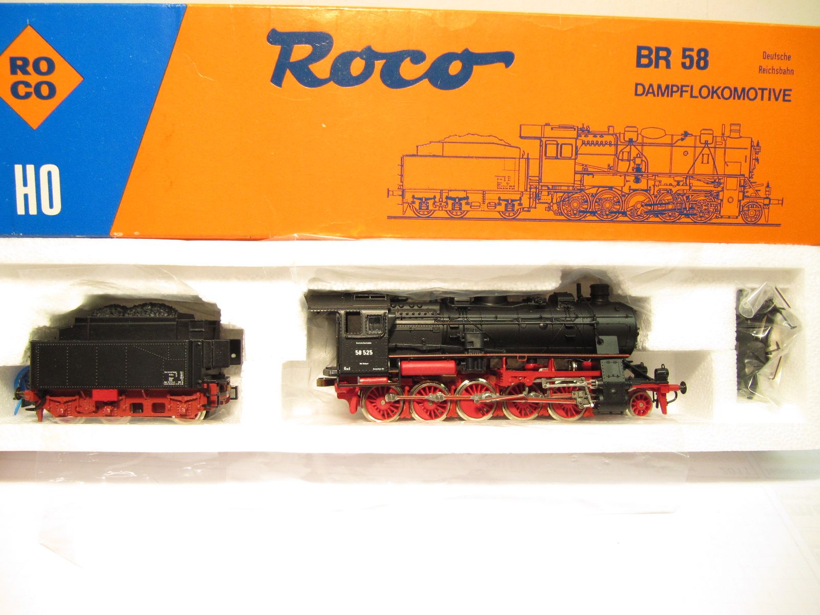 ROCO 43203 Dampflok BR 58 525 DRG EP 2 OVP NEUW FR990