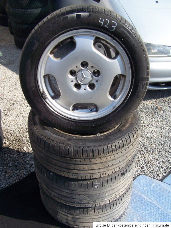 Sommerräder Alufelgen Mercedes 215/55R16 97W Felgen C Klasse E Klasse