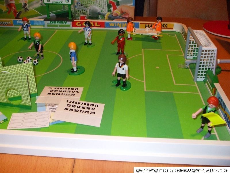 Fußball Stadion von Playmobil mit Zusatz Set ♥ TOP ♥Original