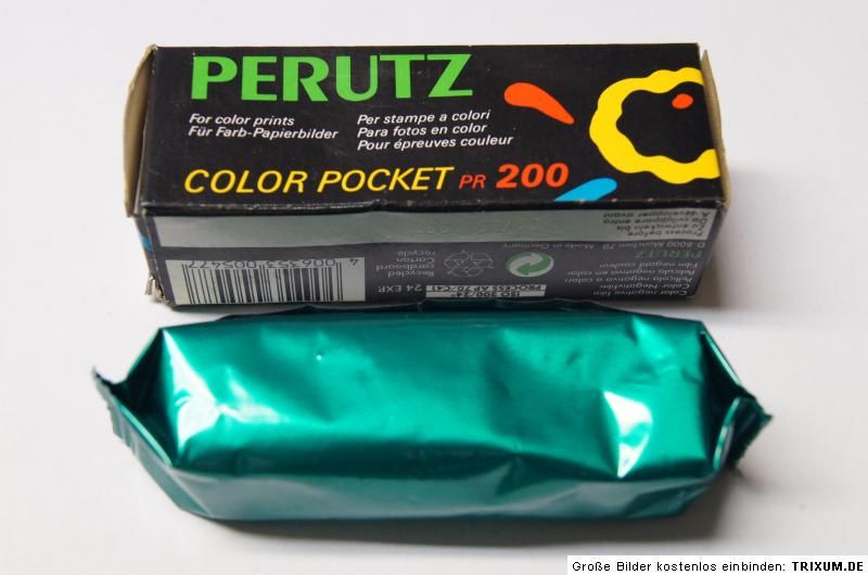 539) PERUTZ Color Pocket PR 200 Filmformat 110 / 24 Aufnahmen