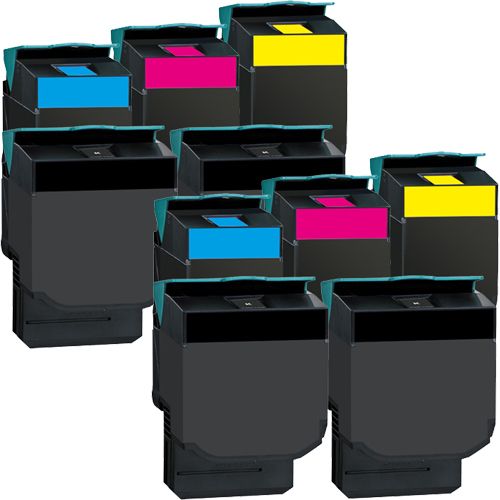 10 Toner XXL ProSerie für Lexmark C540N C543DN C544N C544DN C544DW