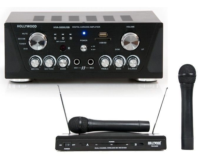 Hifi Karaoke Musikanlage USB SD  Control Audio Verstärker