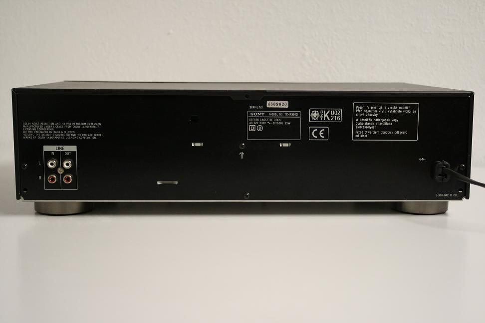 SONY KASSETTENDECK TC K561S TC K 561S