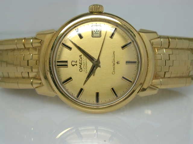 HERREN OMEGA CONSTELLATION KAL.561 18K 750 VOLLGOLD