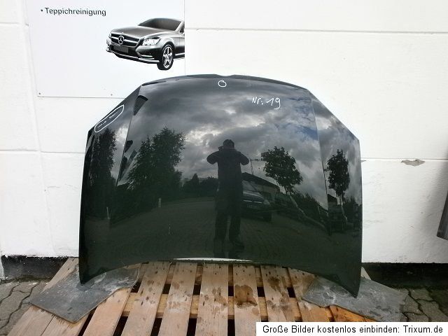 VW GOLF V 5 MOTORHAUBE SCHWARZ ORIGINAL 1K0823155 (19)