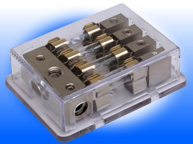 4848P Sicherungsblock 4x60A Goldsicherung bis 20mm² #1