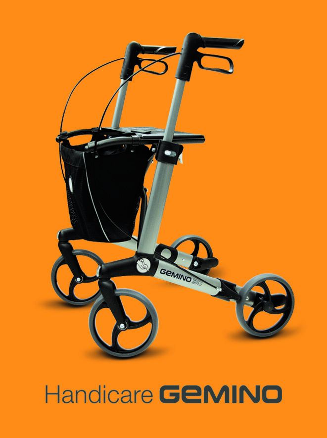 Rollator, Gehwagen , Gehhilfe , Handicare Gemino *NEU*