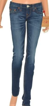 TRUE RELIGION Jeans STELLA SKINNY Women Jeans WJC592OM LPD PIONEER W30