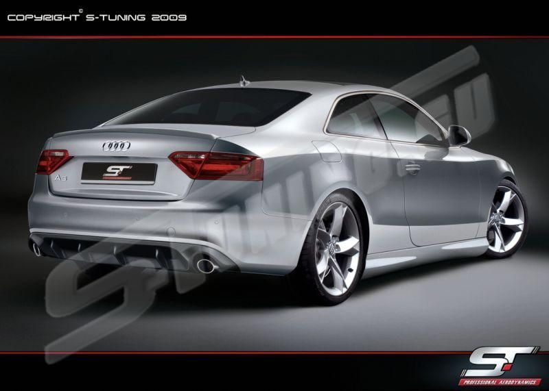 AUDI A5 Heckansatz   Heckschürze   Heck   Spoiler   DST