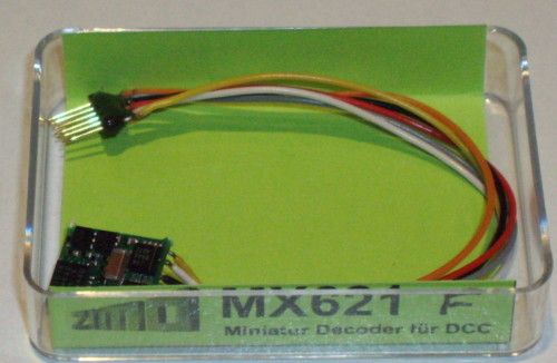 ZIMO MX621F Lokdecoder 6 pol. NEM651 NEU