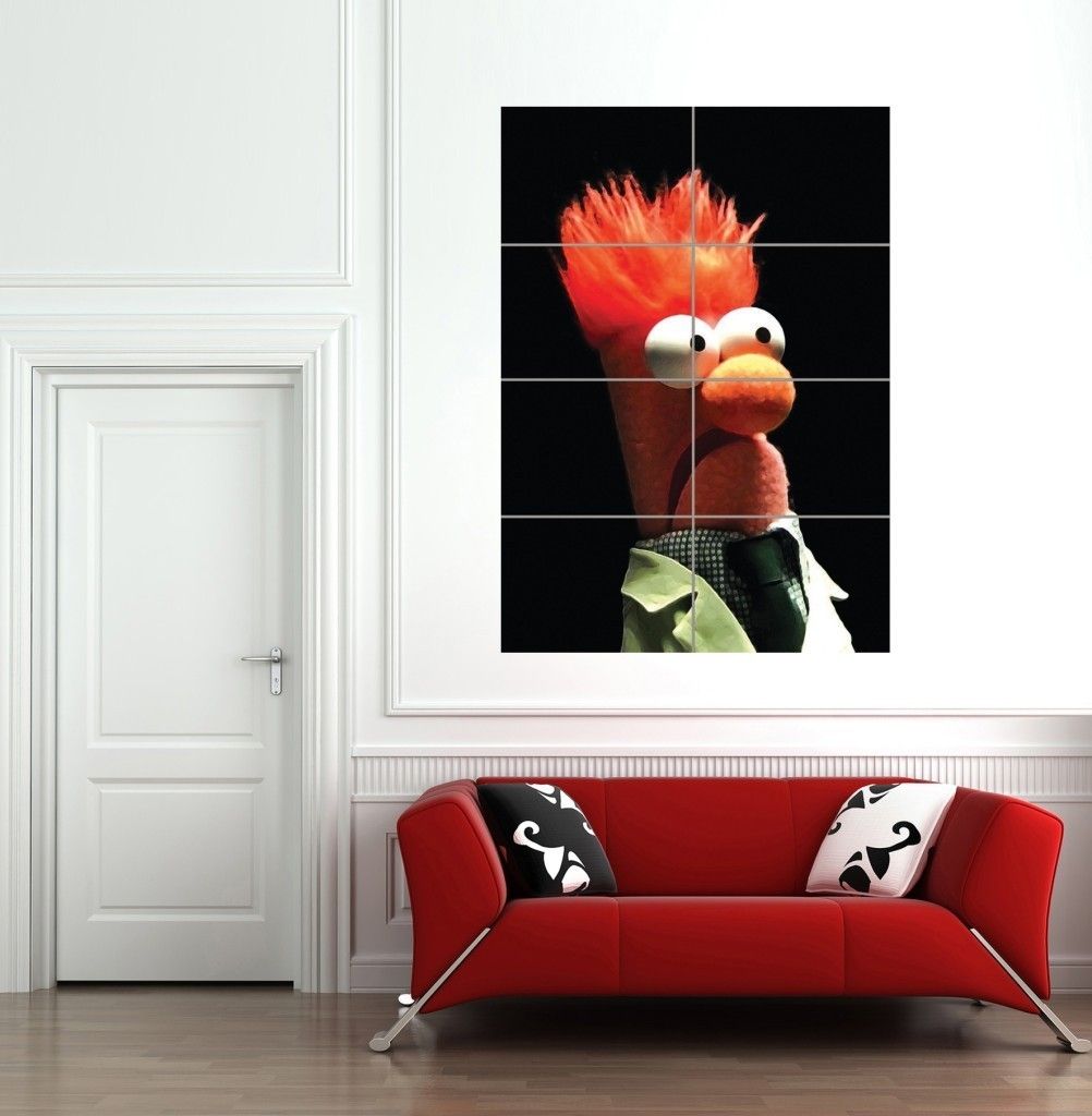 BEAKER THE MUPPETS MIRROR GIANT POSTER PRINT MURAL B616