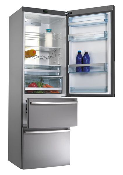 Haier AFL 631 CS Silber Kühl /Gefrierkombination NoFrost +NEU+