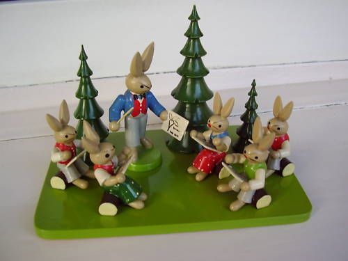 Erzgebirge Ostern Osterhasen Hasenmalschule Eho Kunst