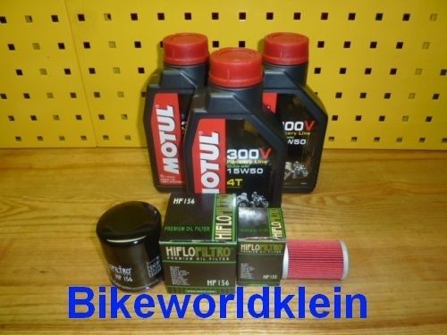 Motul 300V 15w50 3L Ölfilter KTM Duke 640 LC4 EGS 620