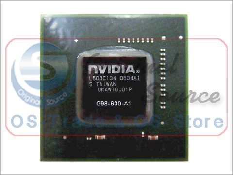 nVidia GF 9300M 9400M GS G98 630 U2 A1 A2 GPU BGA IC