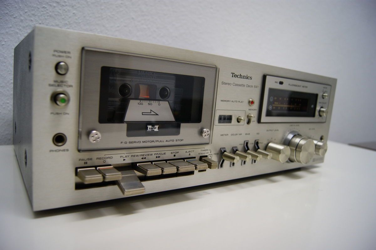 TECHNICS RS 641 KASSETTEN DECK RECORDER