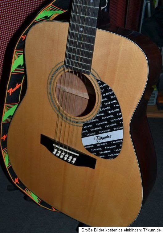 Takamine G335S G Serie,12 seitige Westerngitarre mit hochw.Koffer und