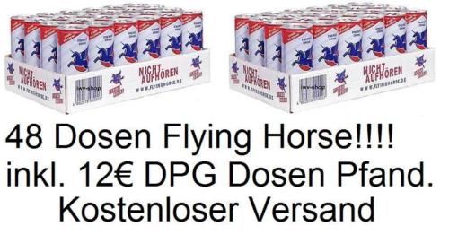 Flying Horse 48 x 0,25l inkl. 12€ Pfand (4,92€/l)