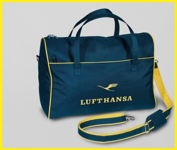 Tcm Tchibo☆ Reisetasche Tasche ☆Lufthansa ☆Retro Look ☆50 x 35