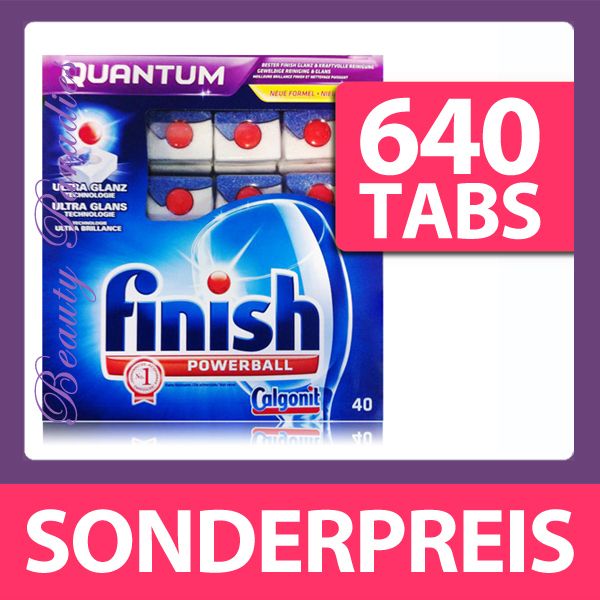 640 Tabs Calgonit Quantum finish (0,14€/Tab)